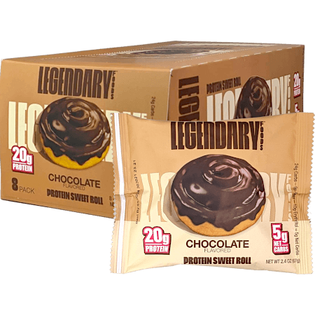 Protein Sweet Roll (Box of 8) - Chocolate Flavored